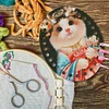 Acrylic Fairy Cat Embroidery Floss Row Line Board Craft Cross Stitch Thread Holder