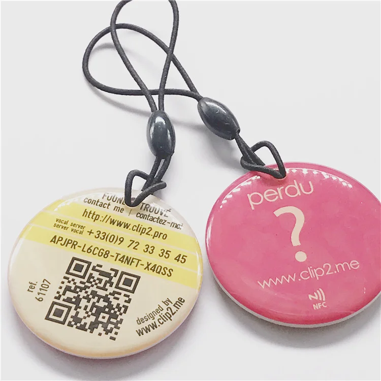 iso14443a 13.56mhz custom qr code rfid epoxy 213 nfc tag