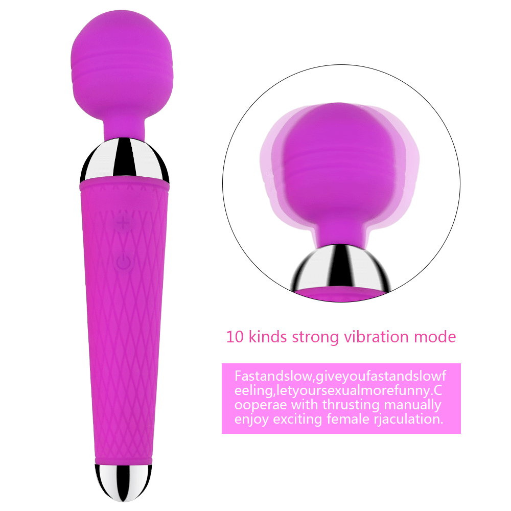 10 Speeds Powerful AV Magic Wand Clitoris Sex Toys for Women G spot Vibrator Massager Adult Sex Product