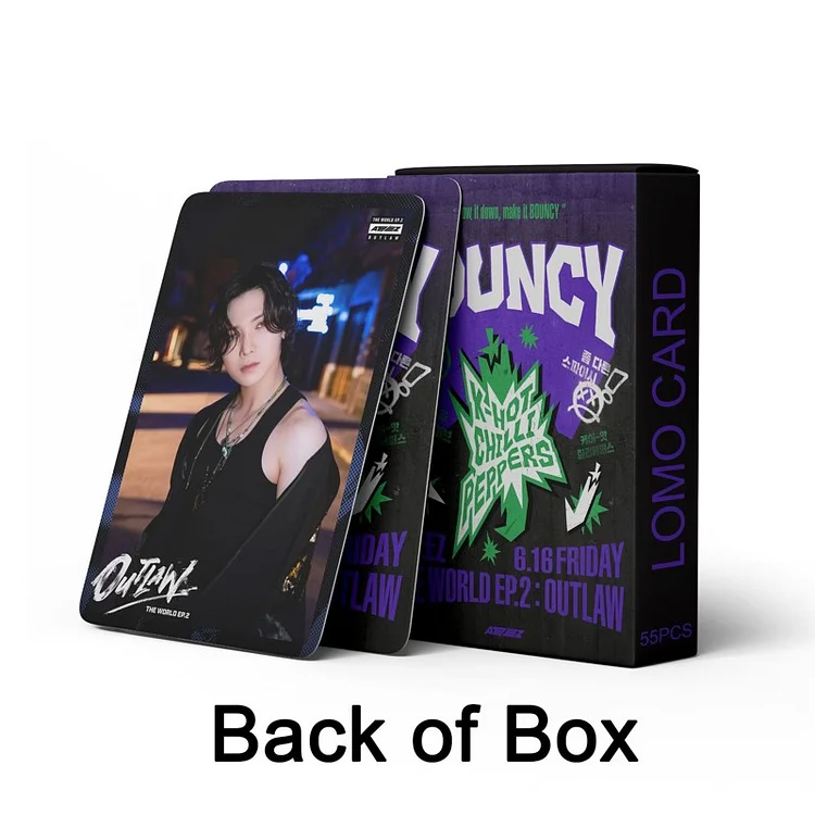 officialateezshop ATEEZ THE WORLD EP.2 : OUTLAW 55 Sheets Photocard