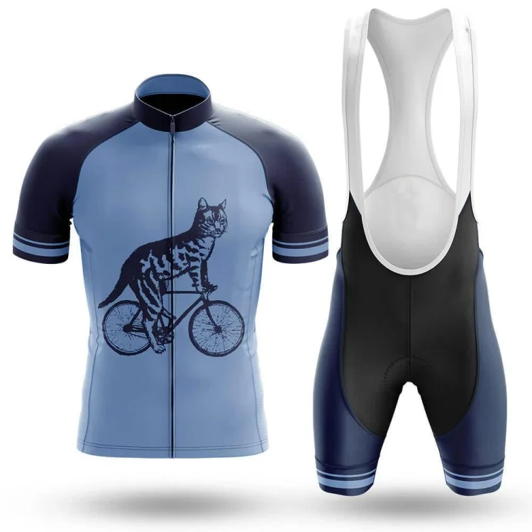 Riding Cat Men's Short Sleeve Cycling Kit