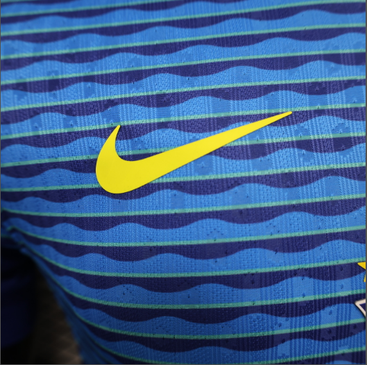 2024 Brazil Away Player Version Men's Football T-Shirt