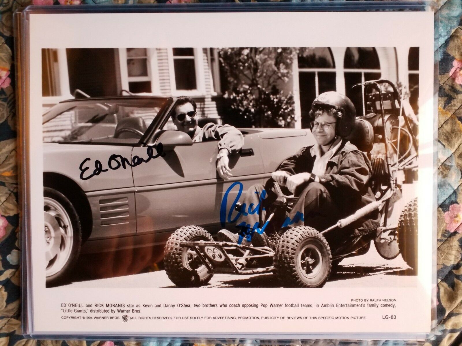 ED O'NEILL & Rick Moranis Authentic Signed AUTOGRAPH 8x10 Photo Poster painting