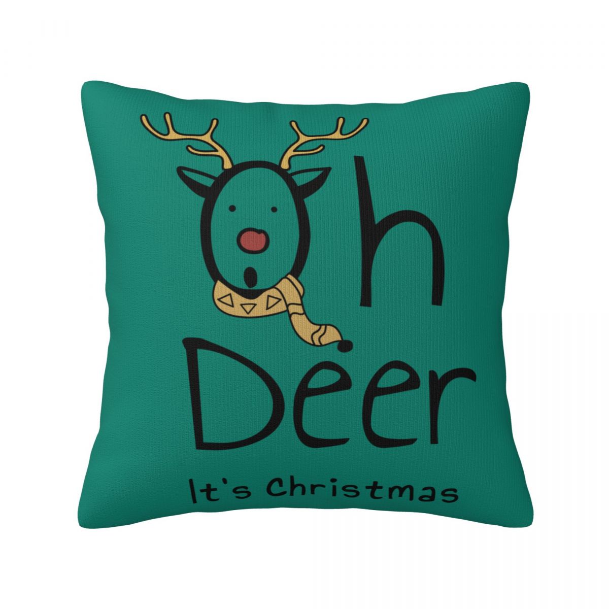 Christmas Short Plush Cushion for Home Decor