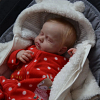 20" Reborn Lifelike Sleeping Baby Girl Gerban Cloth Body Reborn Doll Set with Heartbeat - RBBI-Myrebornbabydoll&reg; Myrebornbabydoll&reg;