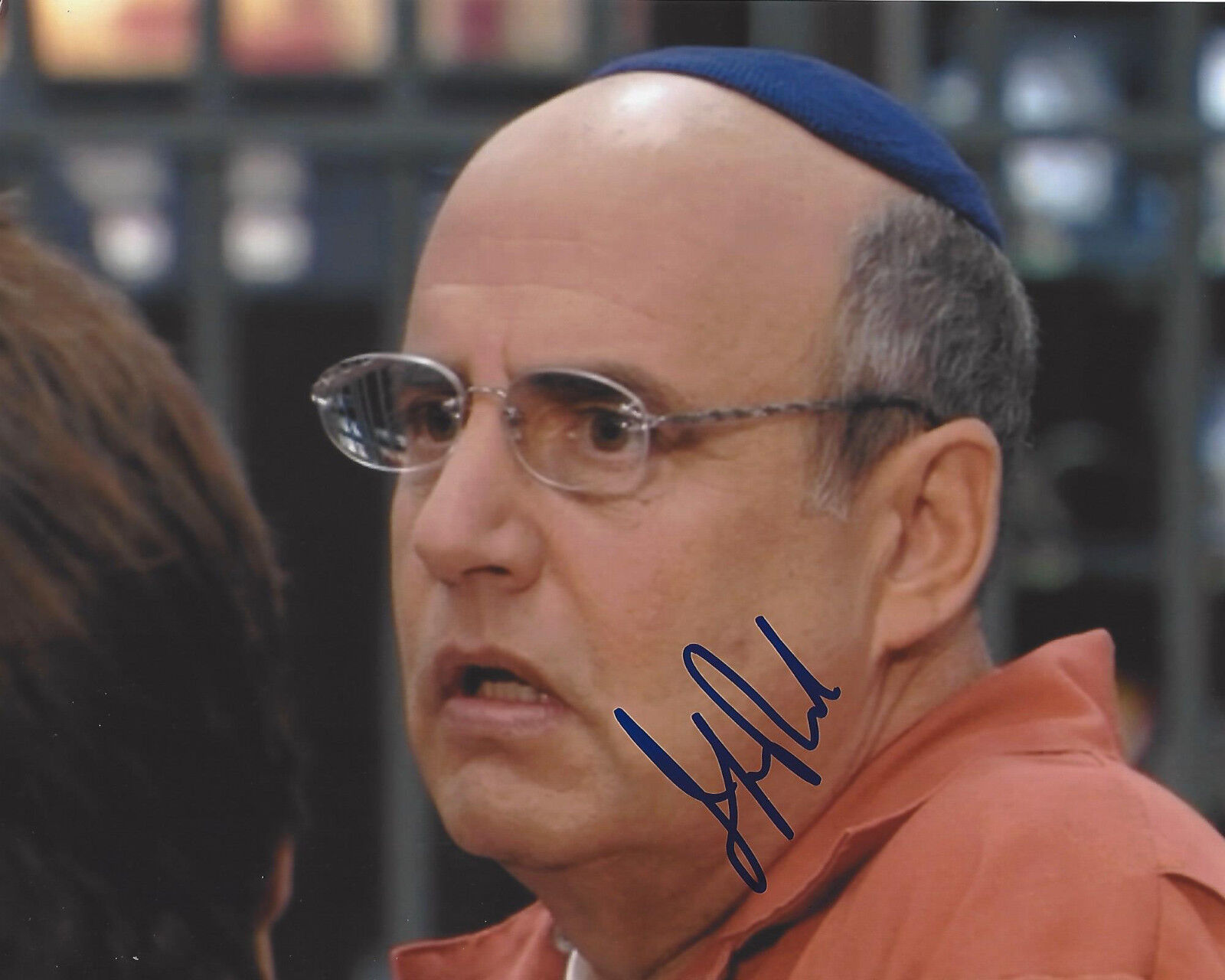 JEFFREY TAMBOR SIGNED 'ARRESTED DEVELOPMENT' 8X10 Photo Poster painting C COA ACTOR TRANSPARENT