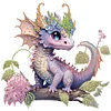 Purple Dragon-Crystal Rhinestone Diamond Painting
