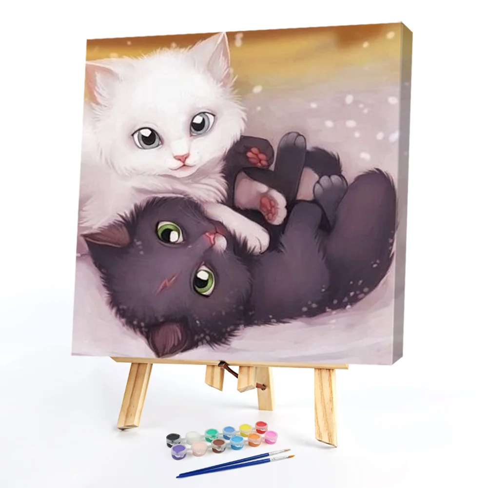 Cute Cat - Paint By Numbers(20*20CM)