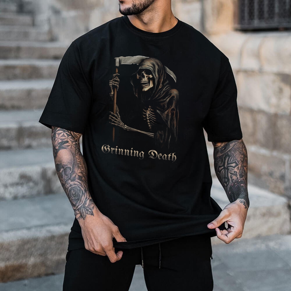 BRINNING DEATH GRAPHIC PRINT T-shirt GRAPHIC PRINT T-shirt