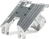 AMK RC Car Gearbox + Gearbox Mount Base for Axial RC Crawler 1/18 UTB18 Capra Unlimited Trail Buggy RTR Upgrade Part Transmission Case (Silver)