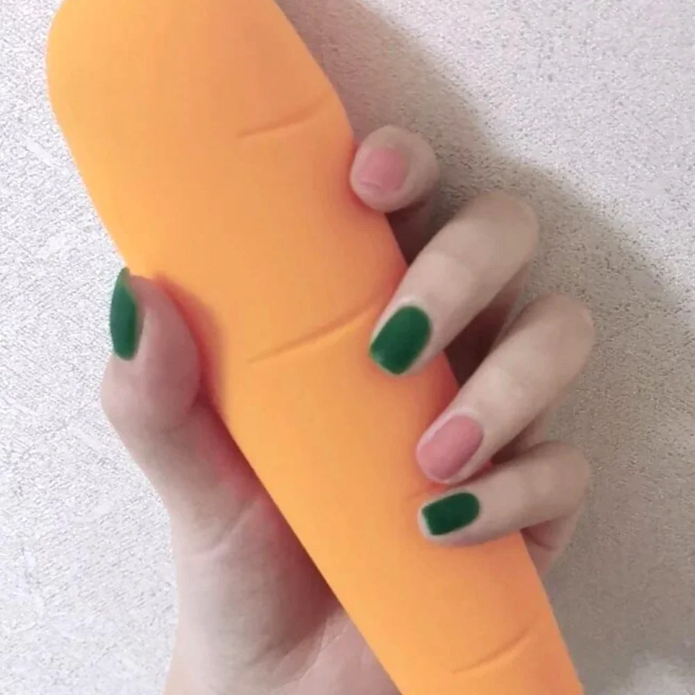 24PCS Matte Pink False Nail Patches Girl Korean Women Manicure Beauty Tool Pure Color Short Square Fake Nails DIY Decoration-Nail Inspo