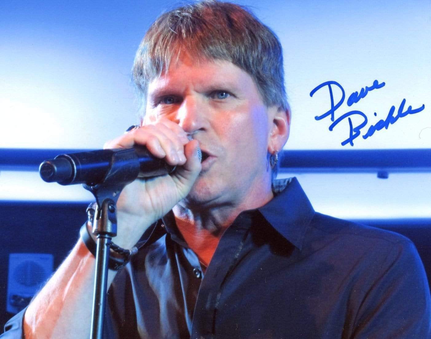 Dave Bickler SURVIVOR autograph, In-Person signed Photo Poster painting