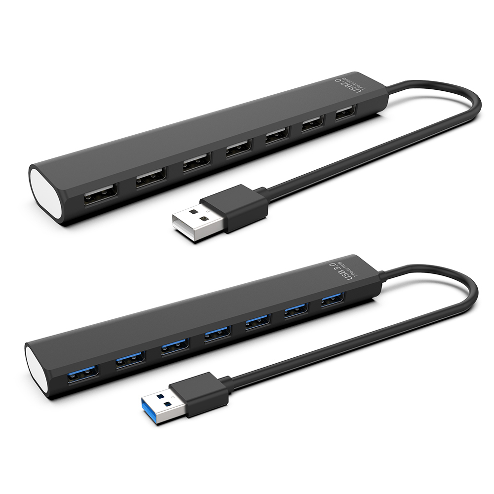 

USB 2.0/3.0 HUB Dock Adapter Multi USB Splitter 5Gbps 7 Ports USB Expander, Usb 3.0, 501 Original