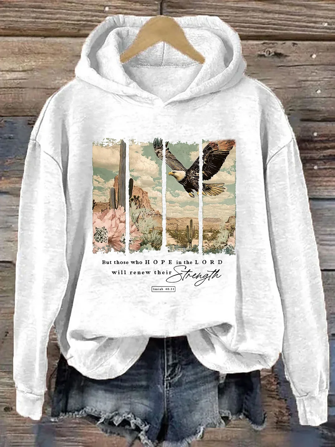 Those Who Hope In The Lord Hoodie
