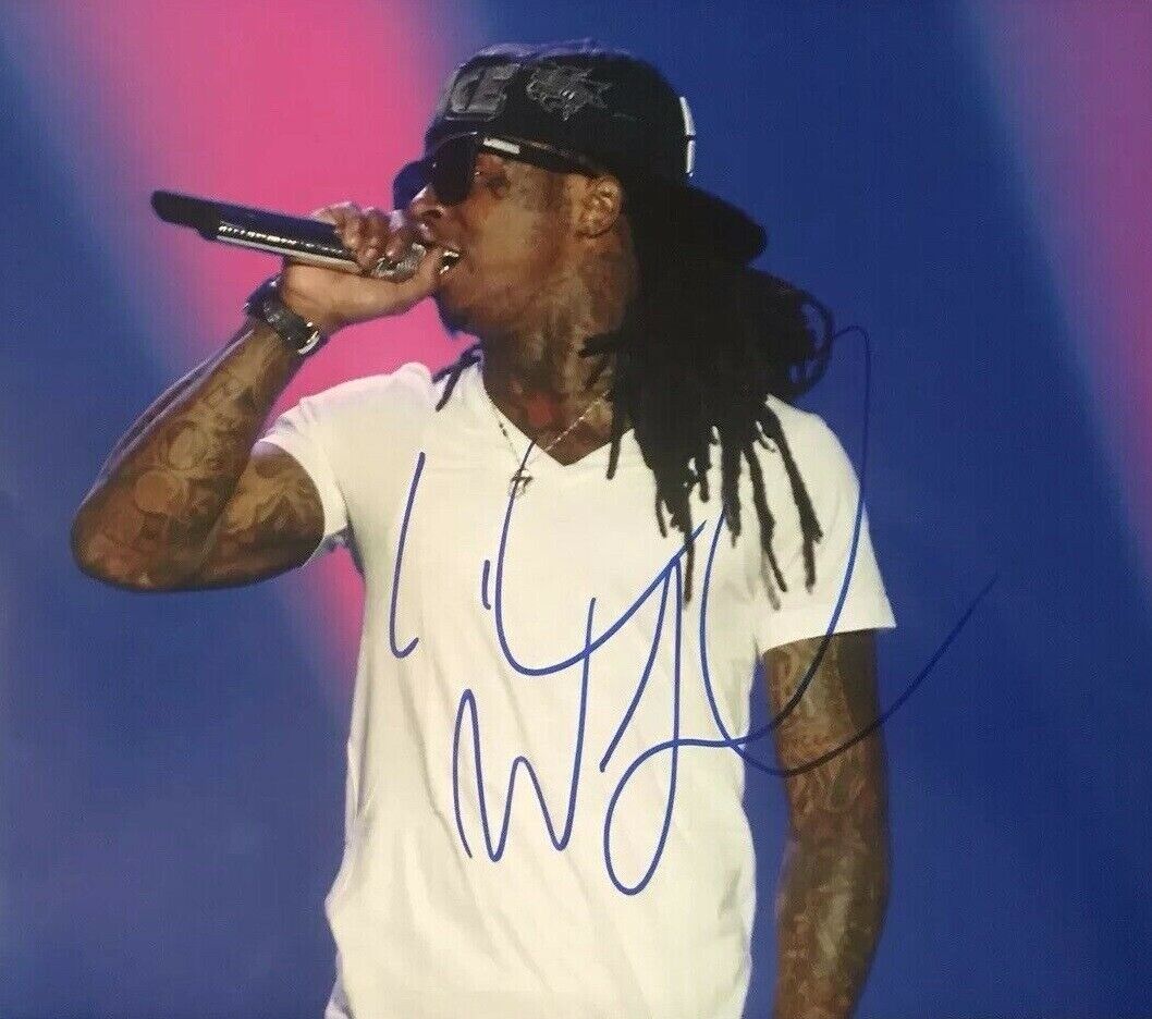 Lil Wayne Autographed Signed 8x10 Photo Poster painting REPRINT