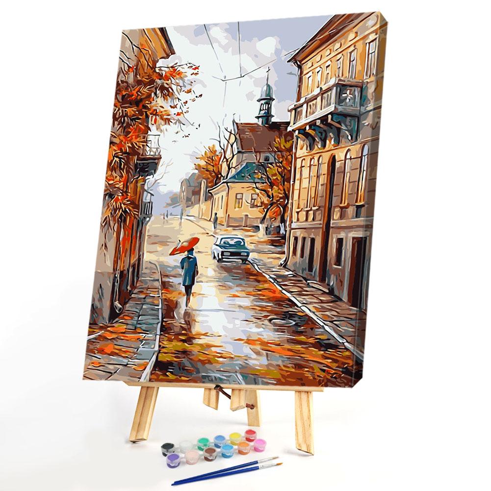 

40*50CM Paint By Numbers-Alley, 501 Original