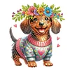 Diamond Painting-DIY Crystal Rhinestone Love Dog