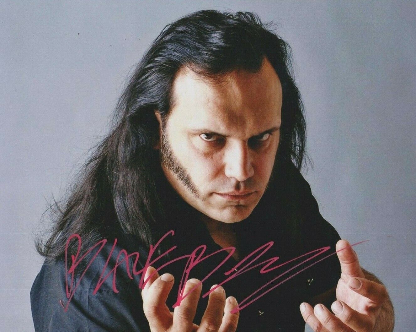 Blaze Bayley (Iron Maiden) **HAND SIGNED** 8x10 Photo Poster painting ~ AUTOGRAPHED