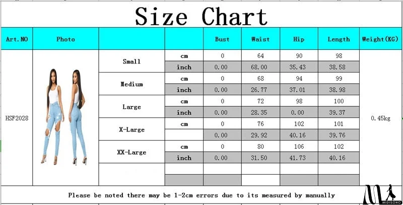 MidiSono - Sexy Hole high waist jeans Women Fashion Ripped Pencil denim jeans ladies Summer Casaul skinny jeans calca jeans boyfriend jeans