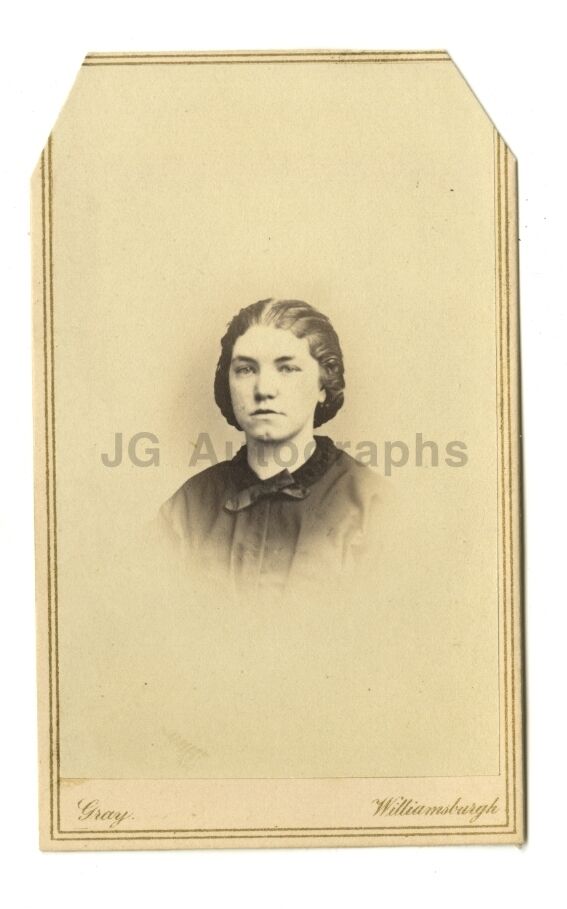 19th Century Fashion - 19th Century Carte-de-visite Photo Poster paintinggraph - Williamsburgh