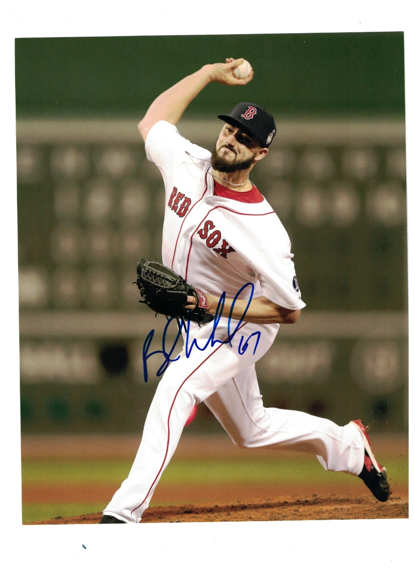 Brandon Workman Boston Red Sox Signed 8x10 Photo Poster painting W/Our COA