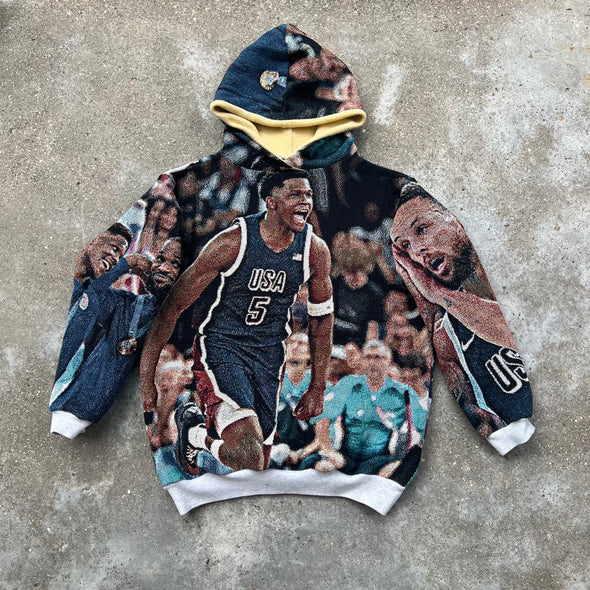 Vintage Sport Tapestry Hoodie