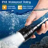 APLOS AP150 15000 Lumen Dive Torch, Underwater 150m, Scuba Diving Torch with 2x26650 Batteries and Type -C Charger APLOS Dive Light Official