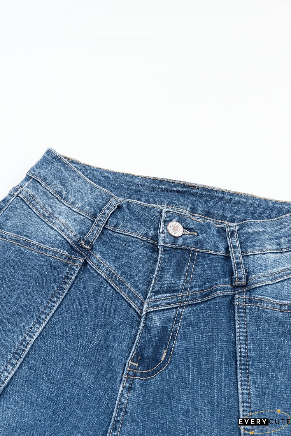 Trendy Flared Leg Jeans