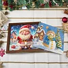 DIY Diamond Painting Wooden Advent Calendar Christmas Countdown Gift Box Kits
