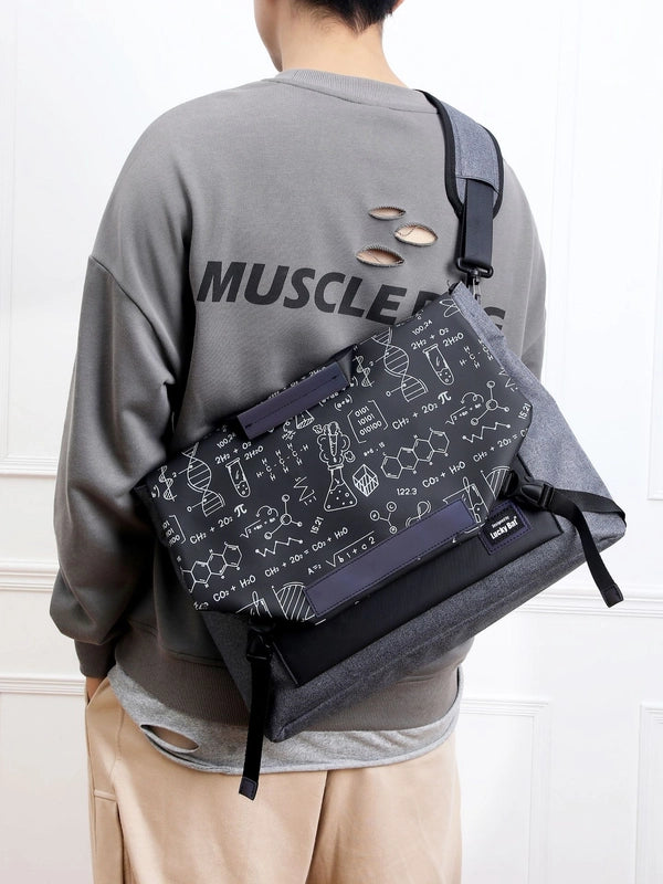 Laptop Bag Portable Crossbody Bag Game Book Large Capacity Shoulder Student Trendy Postman Crossbody Bag