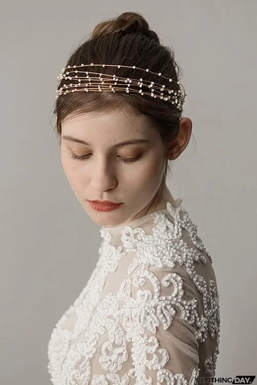 Mini Pearl Layer Hair Band