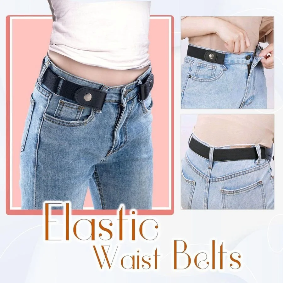 Beth Buckle Free Invisible Elastic Adjustable Comfortable Waist Belt