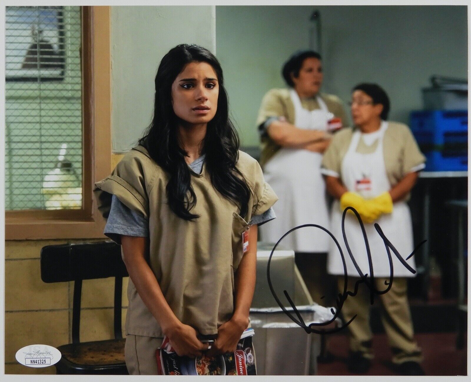 Diane Guerrero Autograph JSA 8 x 10 Signed Photo Poster painting Orange Is The New Black