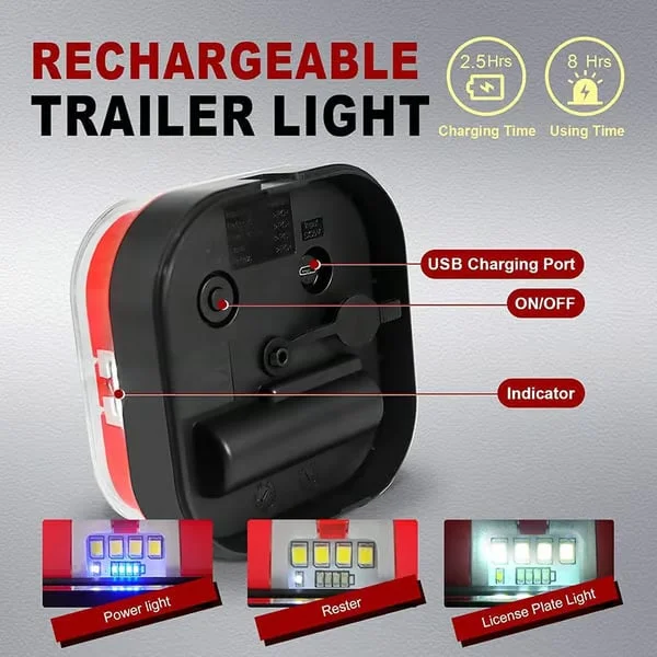 🌹Wireless Trailer Lights Kit