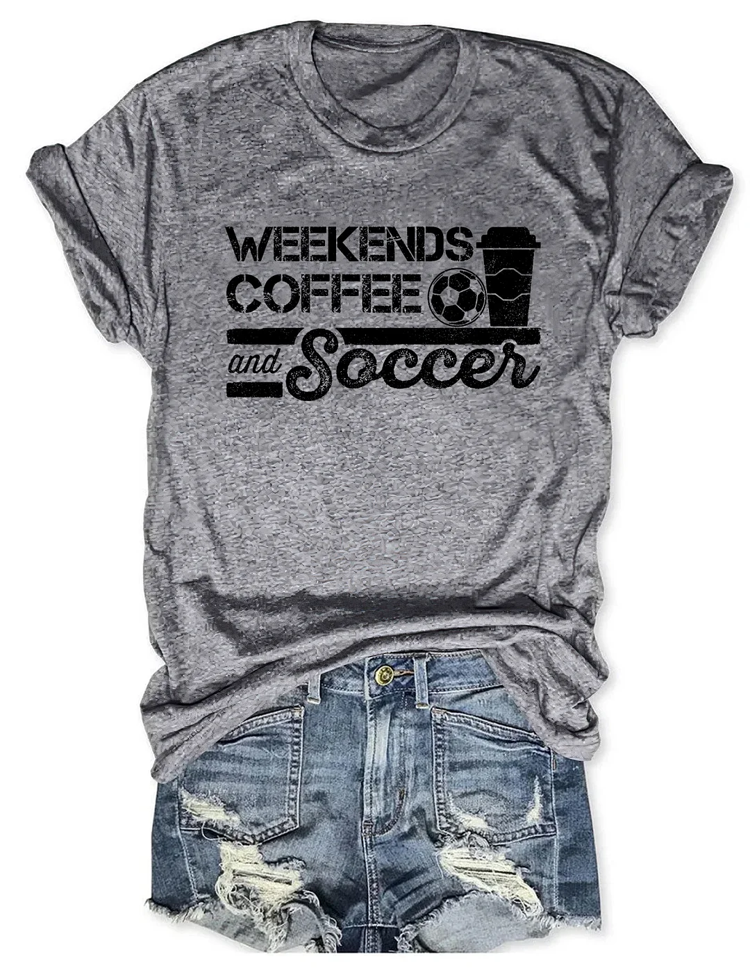 Weekends Coffee And Soccer T-Shirt