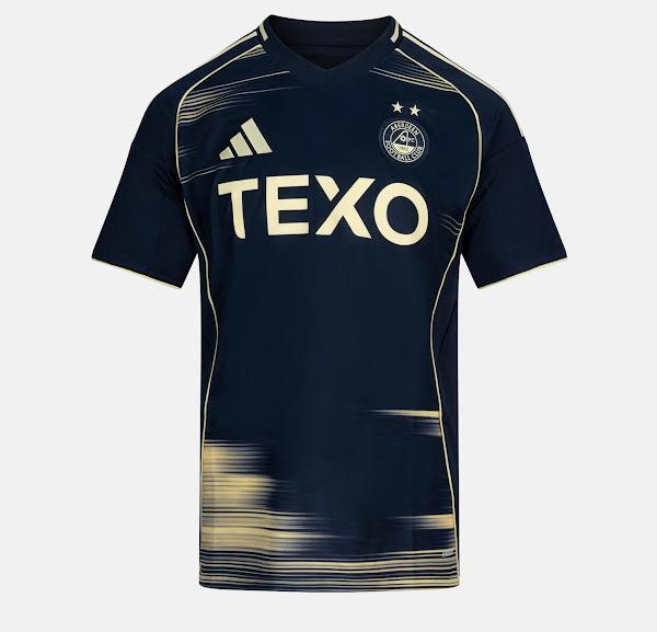 2025/2026 Aberdeen Away Football Shirt