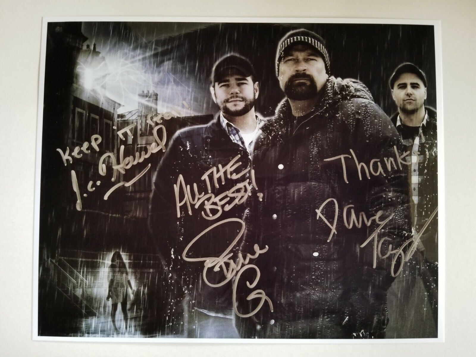 Ghost Hunters Signed 8x10 Photo Poster painting RP -  Shipping!! Cast