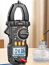Digital Clamp Meter Multimeter 4000 Counts Voltmeter Ammeter LCD Display