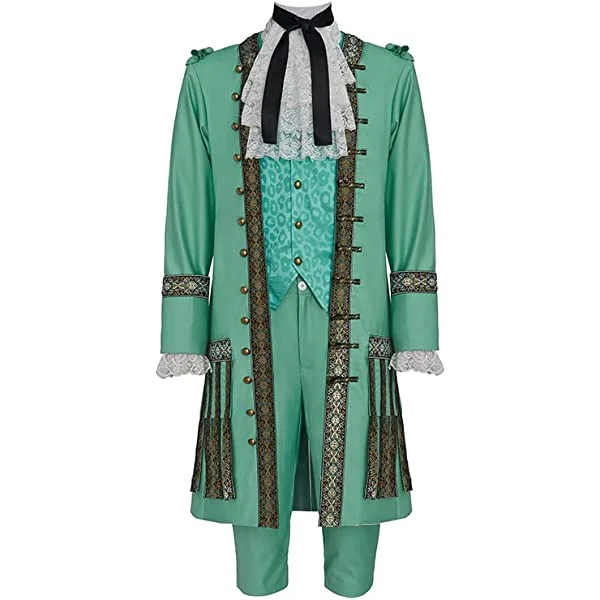 Our Flag Means Death Cosplay Stede Bonnet Costume Outfits 18th Century Regency Tailcoat Men's Rococo Costume