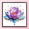 Lotus Bead Embroidery Kit Pre-Printed Bead Cross stitch tapestrymarket