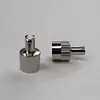 8Pcs Slotted Head Valve Stem Caps Leak-proof Car Tire Tool Cap Auto Repair Parts