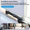 Rechargeable Car Cooling Fan 3 Speeds and 300 Degree Adjustable Vehicle Rear Headrest Fan for Sedan SUV RV Pickup Truck Van