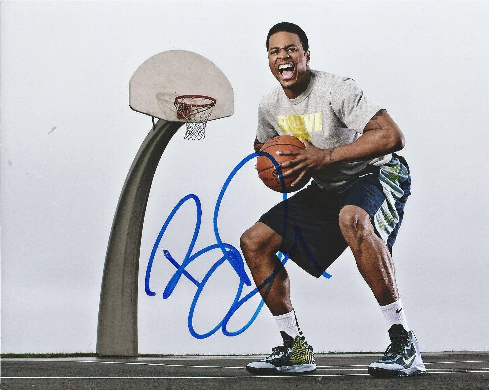 BRANDON RUSH signed autographed 8X10 Photo Poster painting GOLDEN STATE WARRIORS w/COA