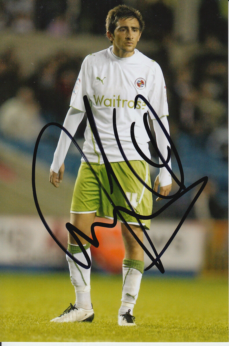 READING HAND SIGNED JEM KARACAN 6X4 Photo Poster painting 1.