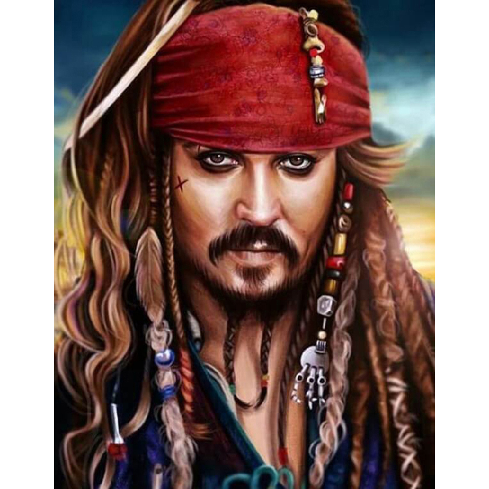 

Captain Pirate - Square Drill Diamond Painting - 40*50CM, 501 Original