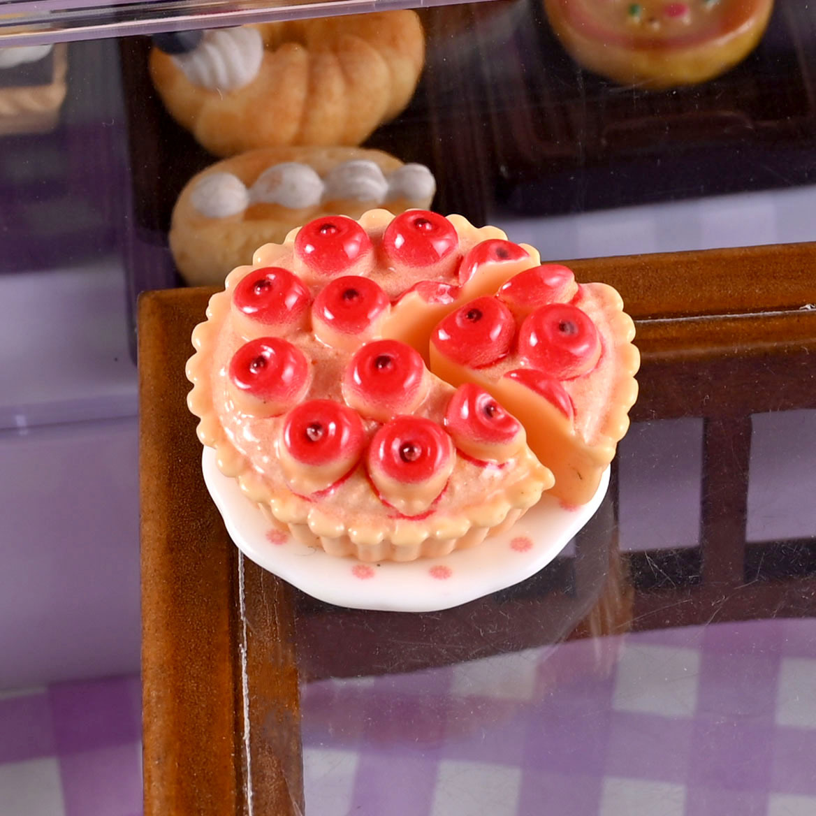 Mini Resin Apple Pie Set