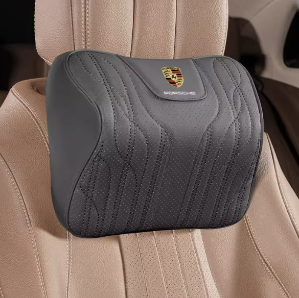 Napa Leather Car Seat Cushion Lumbar Seat Cushion