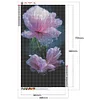 >SALE<Water Drop Flowers 5D DIY Diamond Painting Kits Full Round Drill Wall Art (Y717)