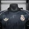 24/25 Player Real Madrid Black Retro Model Soccer Jersey