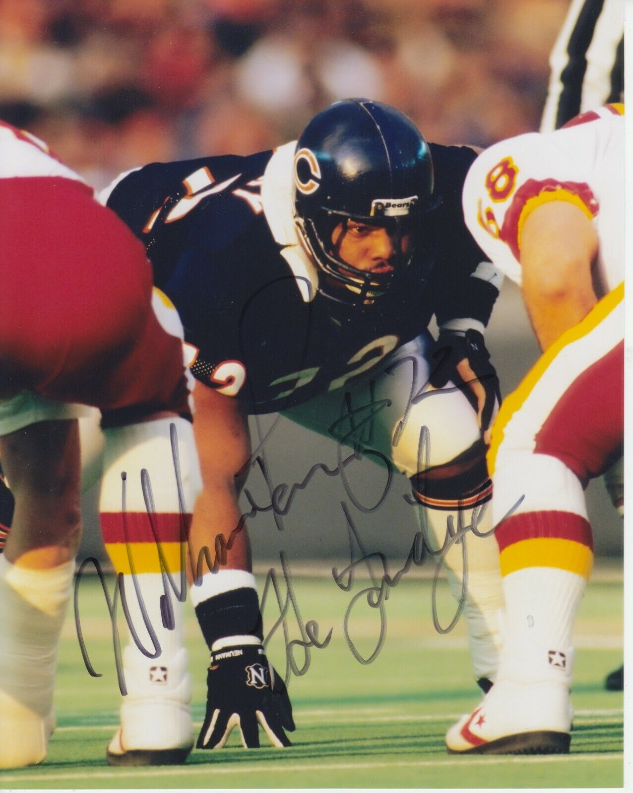 William Perry 8x10 Signed Photo Poster painting w/ COA Chicago Bears #1